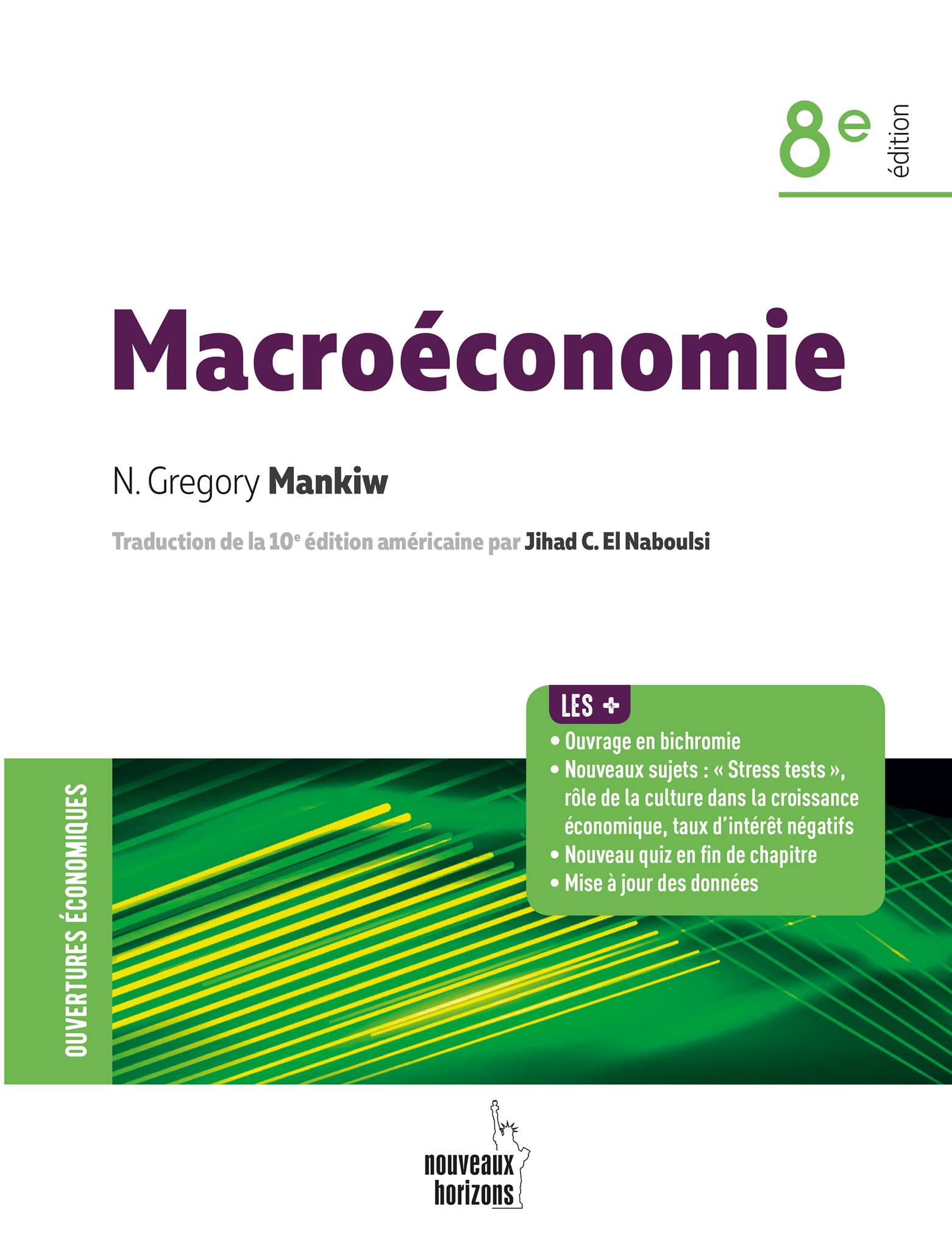 Première de couverture du livre Macroéconomie