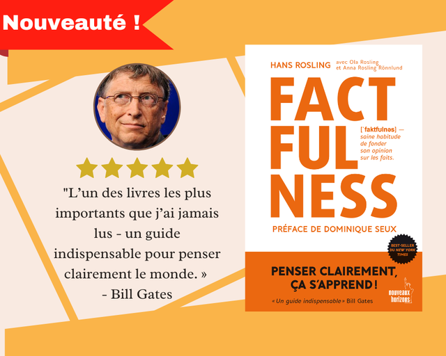 Factfulness: Penser clairement, ça s’apprend!