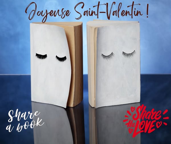 Pour la Saint-Valentin, démarquez-vous, offrez un livre !